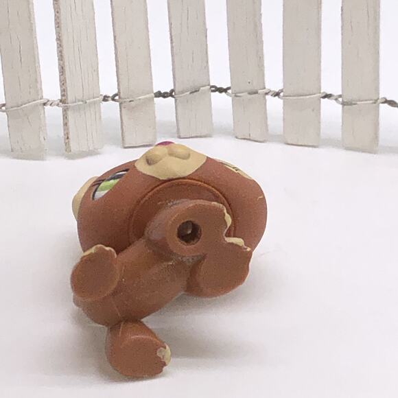 Littlest Pet Shop Brown Tan German Shepherd Dog 1362 2007 Hasbro Authentic Lps - Picture 5 of 5